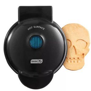 Dash Halloween Skull Mini Waffle Maker